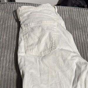 Levi's Women's Straight Leg Jeans - Cream